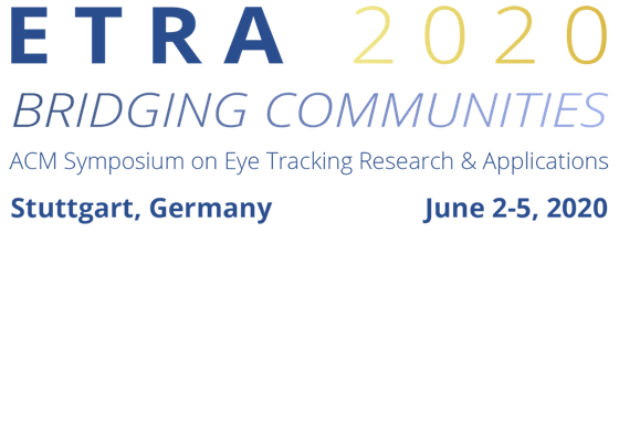 Four Papers Accepted at ETRA 2020
